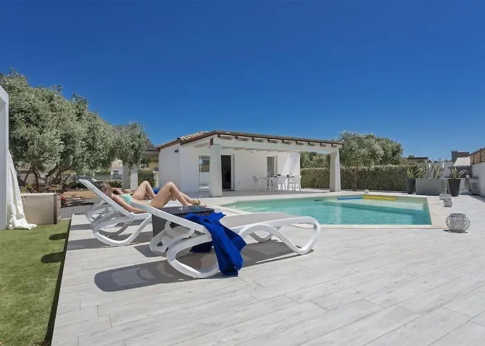 350 Mt Spiaggia Villa Claudia Con Piscina Privata